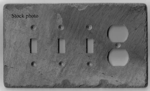 Triple Switch/Outlet Cover Switch Plate