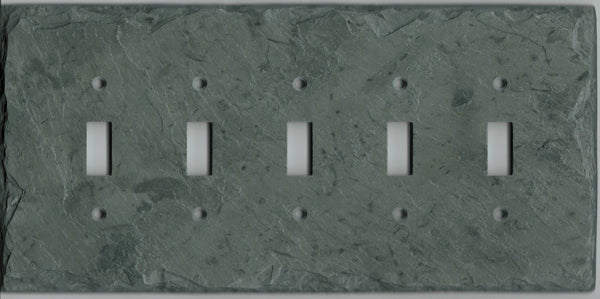 Vermont Gray Green Slate Switch Plates