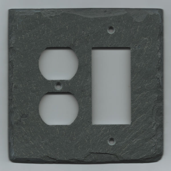 Vermont Gray Green Slate Switch Plates